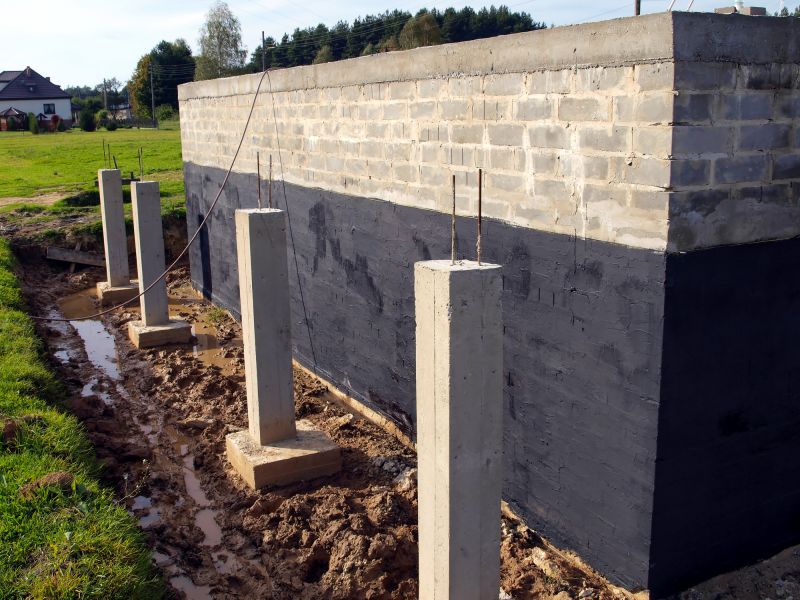 Concrete Masonry Foundation