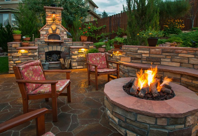 Outdoor Fireplace Design