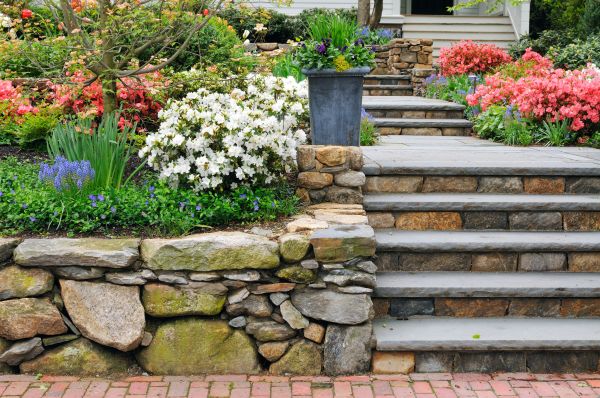 Stone Stairs Repair in Andover