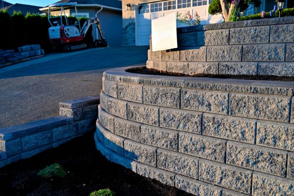 Stone Retaining Wall Repair in Andover