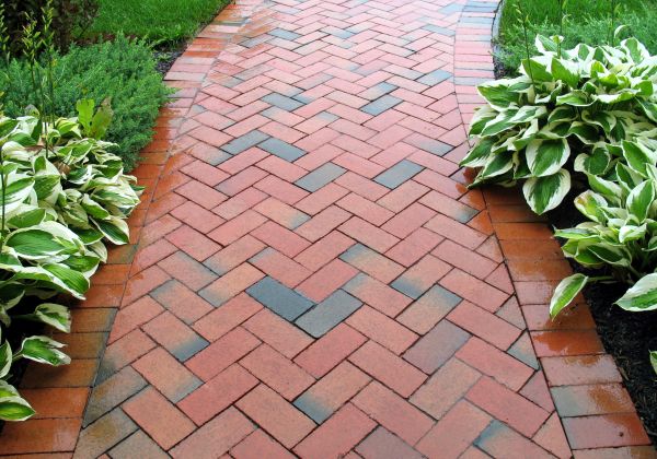 Brick Walkway Repair in Andover