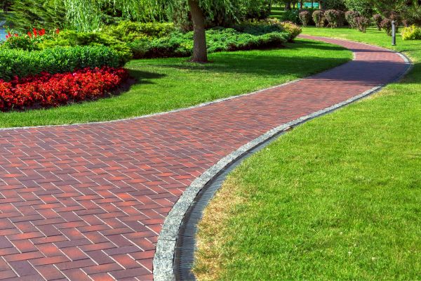 Brick Sidewalk Repair in Andover