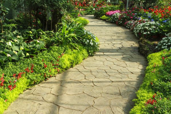 Stone Pathway Repair in Andover