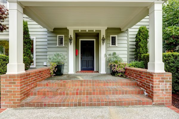 Front Porch Masonry Repair in Andover
