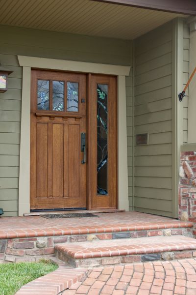 Front Porch Brick Repair in Andover
