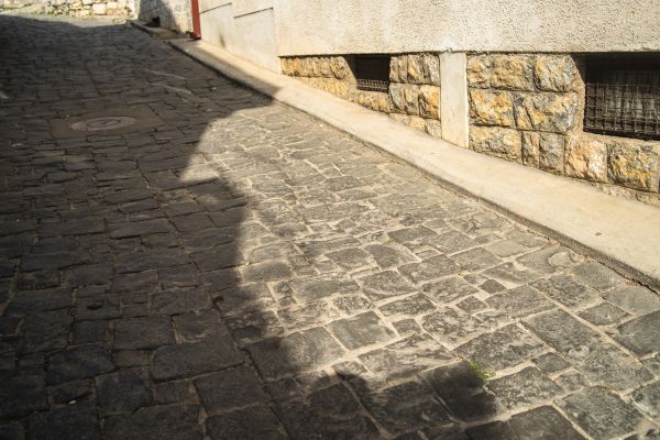 Stone Sidewalk Repair in Andover