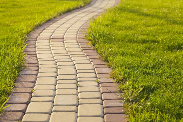 Sidewalk Brick Repair in Andover